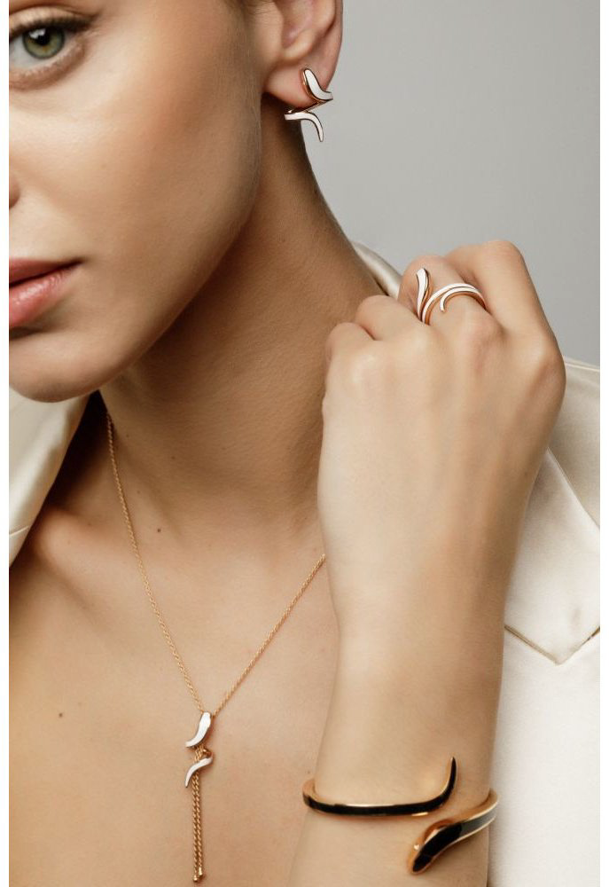 Браслет Браслет Damiani 20068042 длина 18 см, вес 14.4 г золото, плетение обод купить,NaN