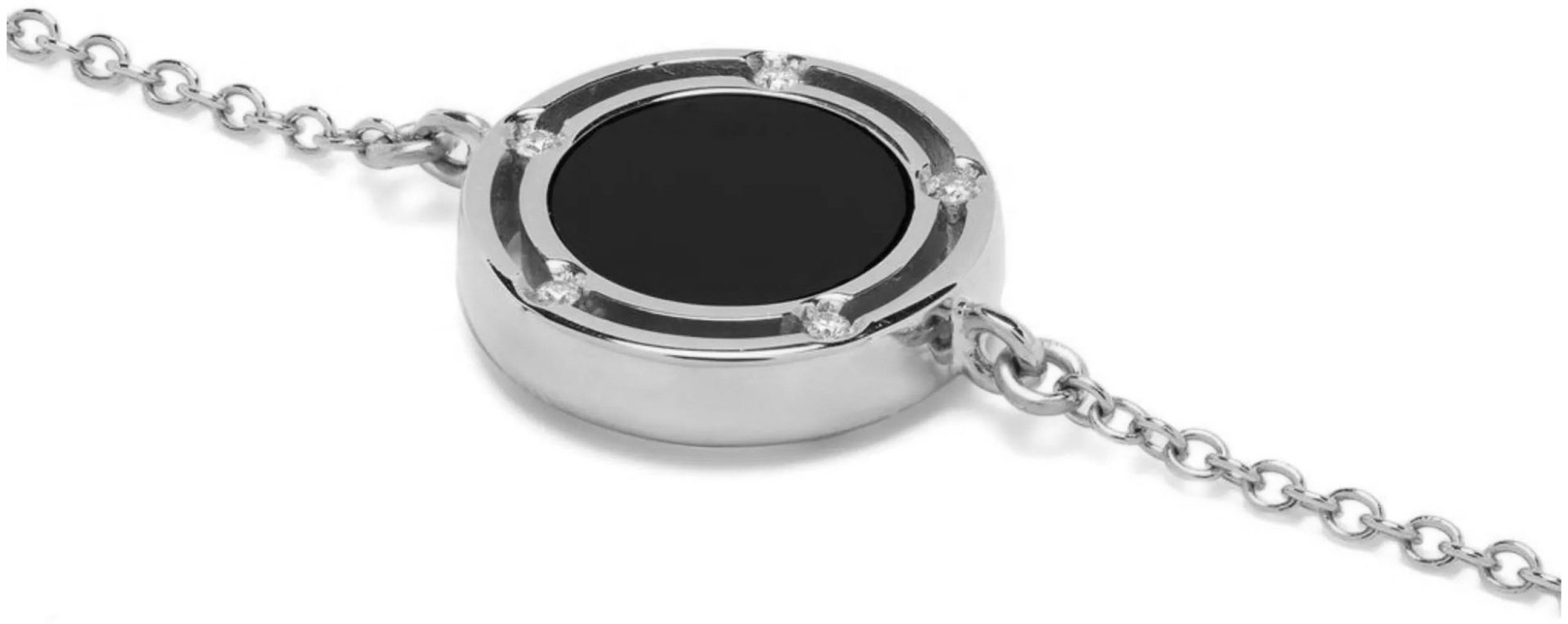 Браслет Damiani 81109083 длина 18 см, вес 4.5 г золото, плетение якорное купить,NaN