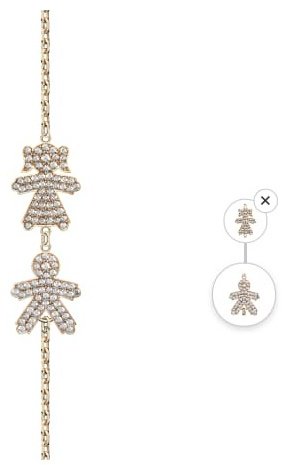 Браслет Geoma Jewelry 1963 G длина 17 см, вес 4.2 г золото, плетение якорное купить,NaN