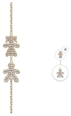 Браслет Geoma Jewelry 1963 G длина 17 см, вес 4.2 г золото, плетение якорное купить,NaN