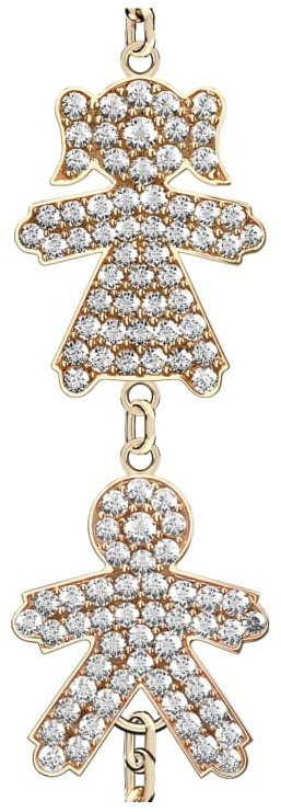 Браслет Geoma Jewelry 1963 G длина 17 см, вес 4.2 г золото, плетение якорное купить,NaN