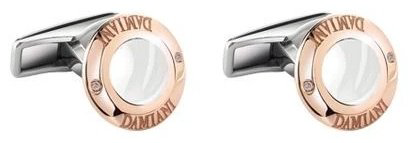 Запонки Damiani 20062812 вес 4.4 золото, керамика, бриллиант, керамика купить,NaN
