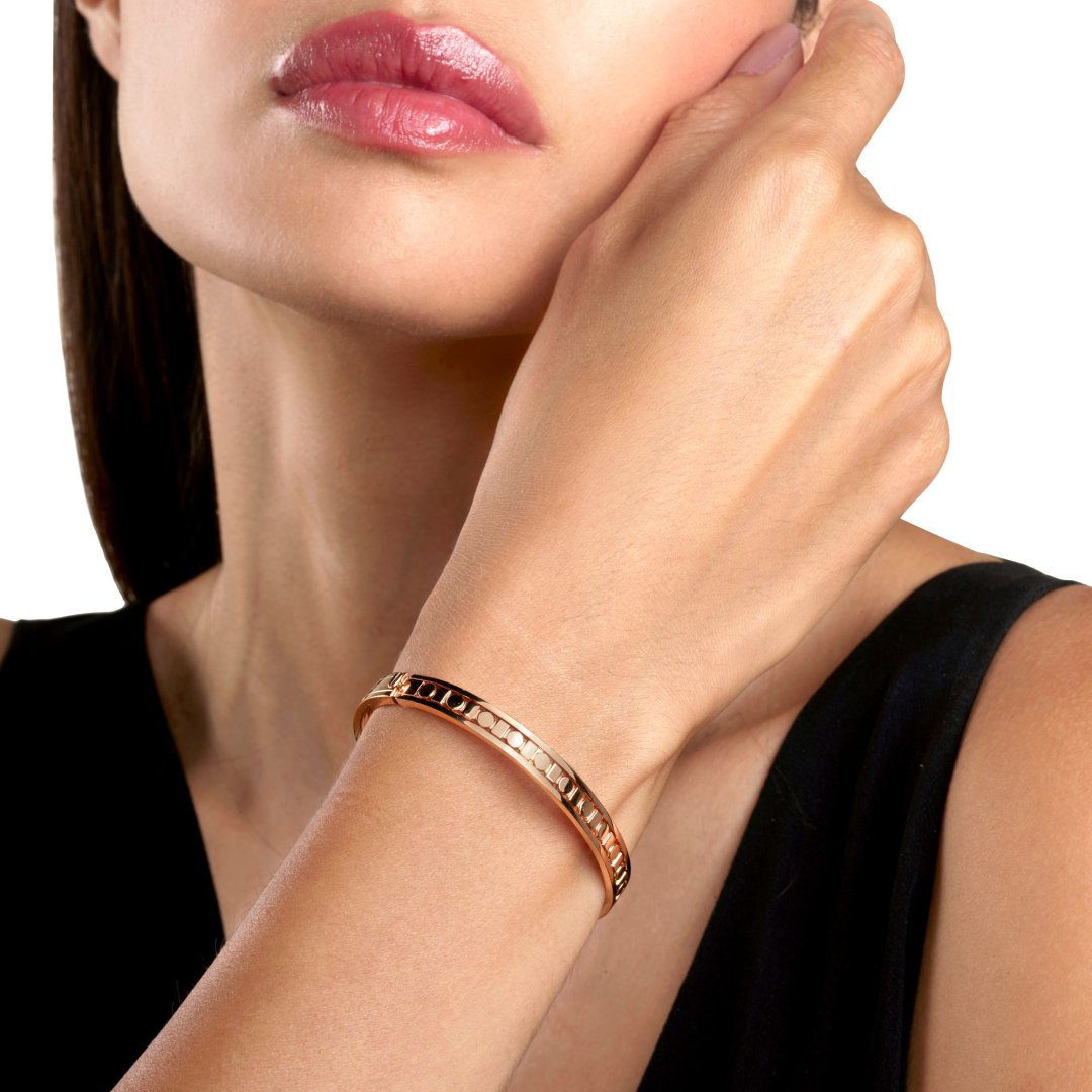 Браслет Damiani 20095039 длина 18 см, вес 21.9 г золото, плетение обод купить,NaN