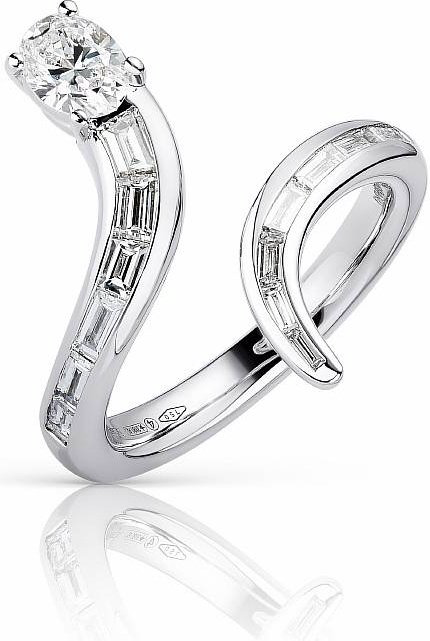 Кольцо Damiani 81082640 размер 16.8 вес 5.5 г золото, бриллиант купить,3745000