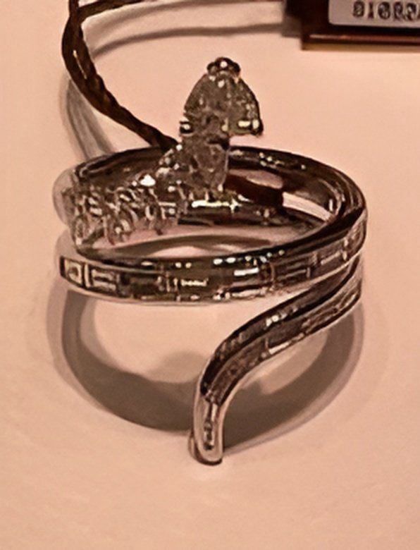 Кольцо Damiani 81082644 размер 16 вес 5 г золото, бриллиант купить,NaN