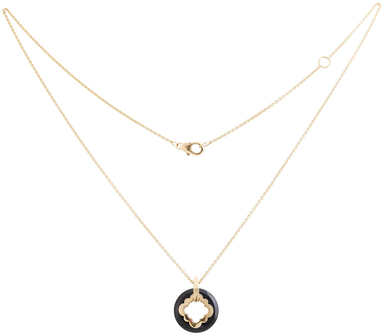 Колье Carrera y Carrera 11890 010708 длина 45 см вес 5.24 г золото, оникс купить,1570000