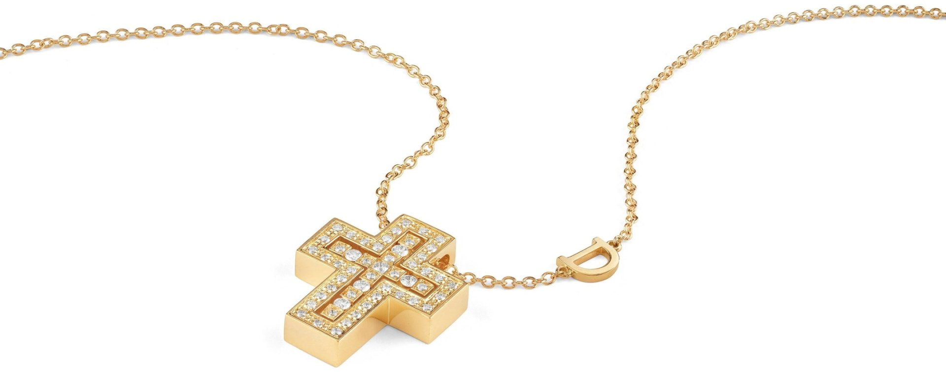 Колье Damiani 20083491 длина 45 см вес 7.45 г золото, бриллиант купить,2790000
