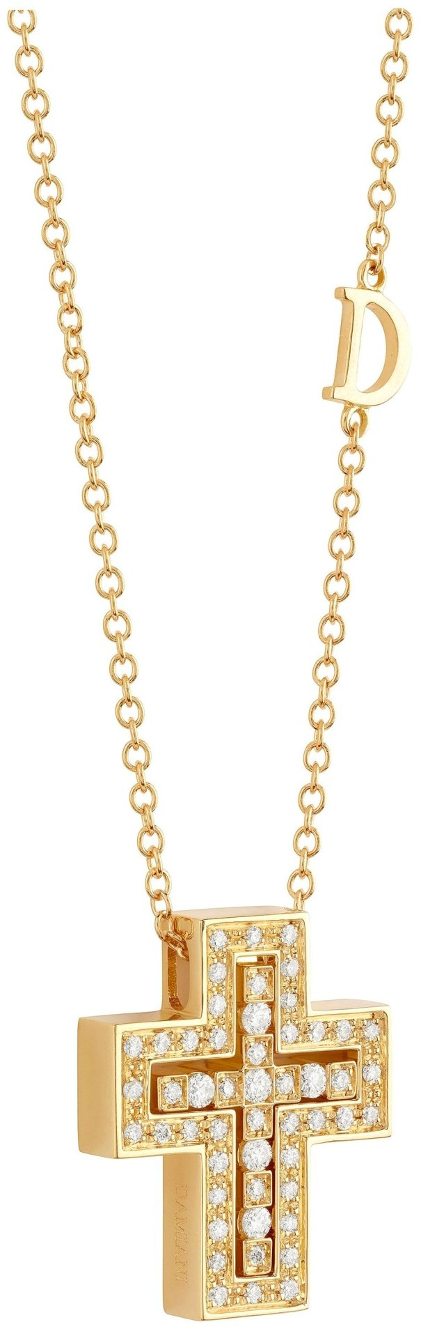Колье Damiani 20083491 длина 45 см вес 7.45 г золото, бриллиант купить,2790000