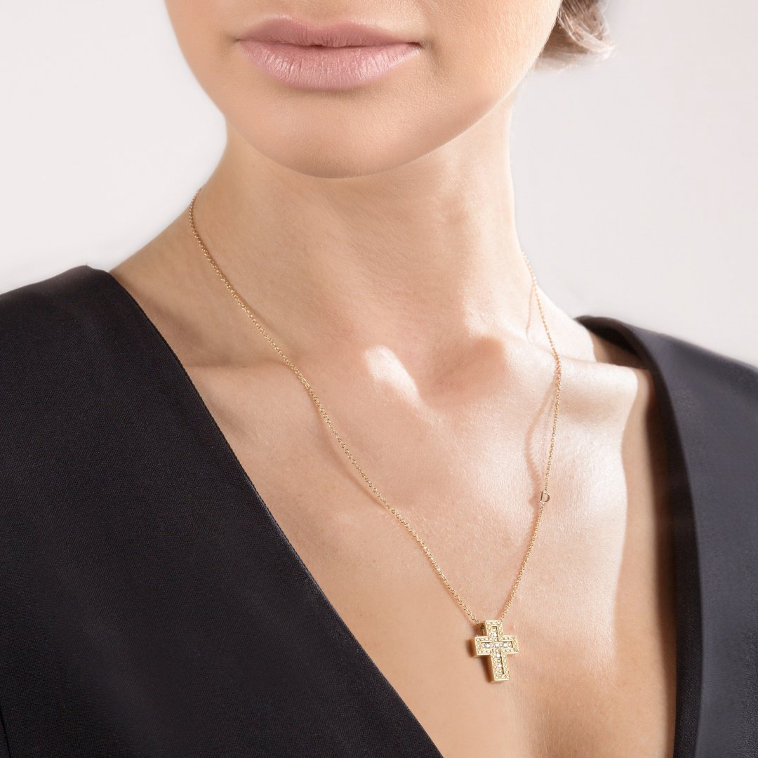 Колье Damiani 20083491 длина 45 см вес 7.45 г золото, бриллиант купить,2790000