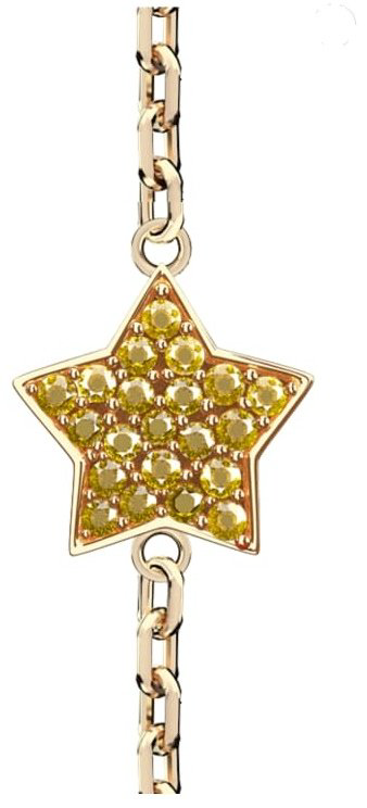 Браслет Geoma Jewelry 1984 G длина 17 см, вес 2.45 г золото, плетение якорное купить,345000
