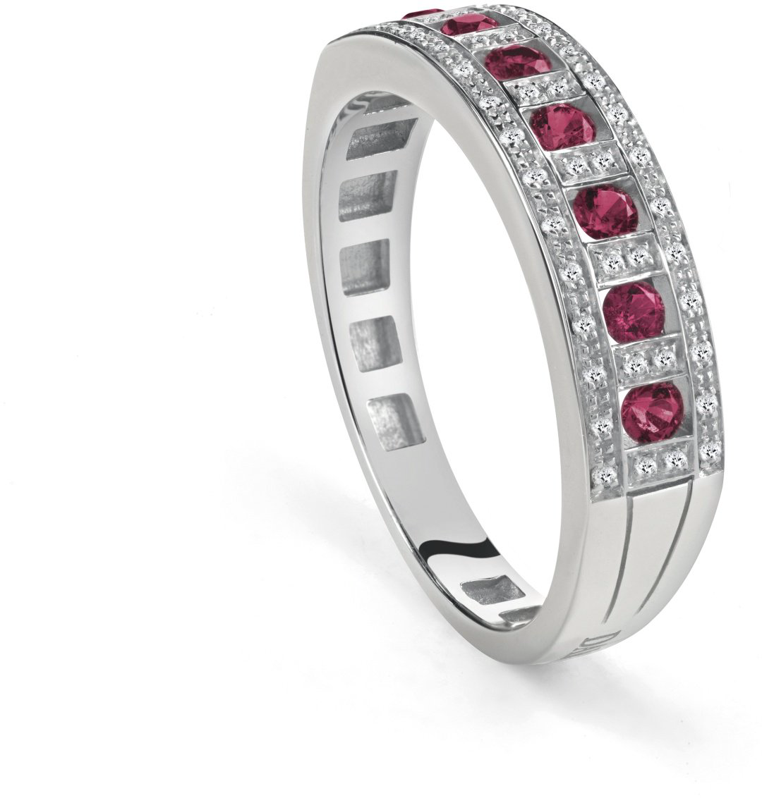 Кольцо Damiani 20058706 размер 18 вес 4.5 г золото, бриллиант, рубин купить,NaN