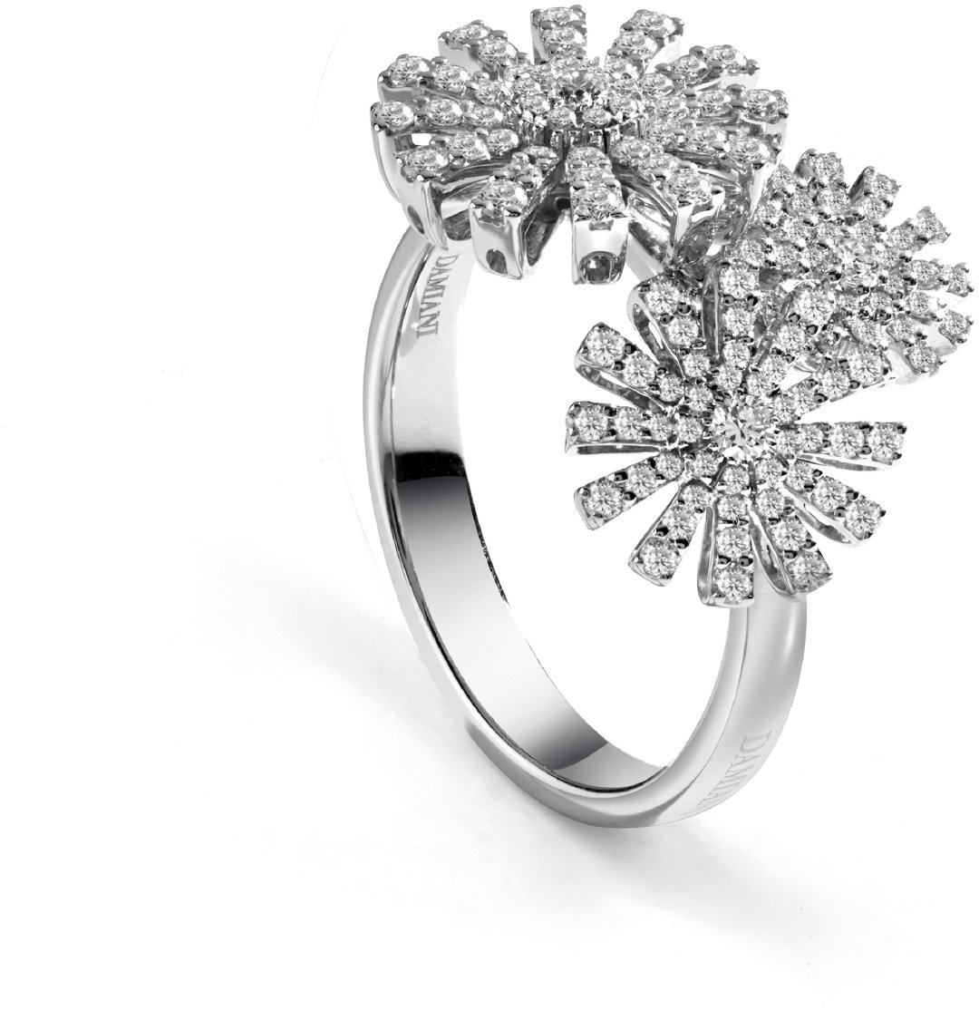 Кольцо Damiani 20075450 размер 16.8 вес 5.5 г золото, бриллиант купить,NaN
