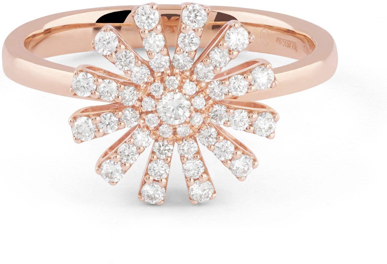 Кольцо Damiani 20084676 размер 16.8 вес 3.4 г золото, бриллиант купить,2070000