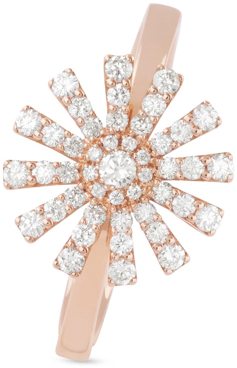 Кольцо Damiani 20084676 размер 16.8 вес 3.4 г золото, бриллиант купить,2070000