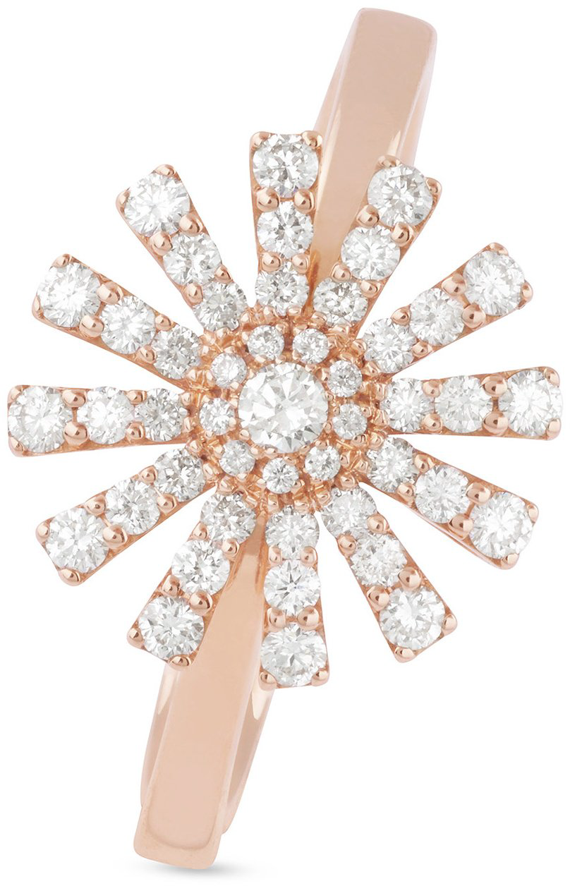 Кольцо Damiani 20084676 размер 16.8 вес 3.4 г золото, бриллиант купить,2070000