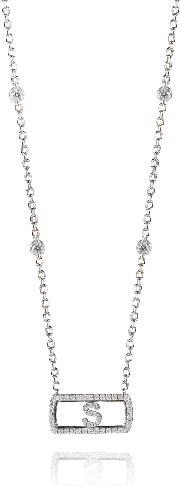 Колье RF Jewels CIERI1067BWXX.W длина 45 см вес 5.15 г золото, бриллиант купить,NaN