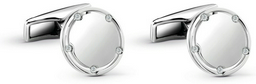Запонки Damiani 20064852 вес 7.4 золото, сплав с рутениевым покрытием, бриллиант
