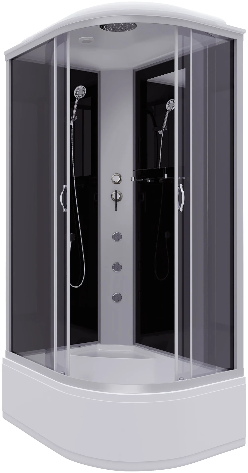 Кабина душевая Niagara NG-2510-14LG 120х80х215см белый купить,NaN