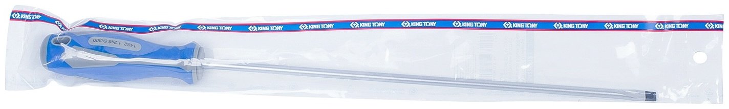 KING TONY отвертка 14226512 SL6.5х300 мм, 1 шт.