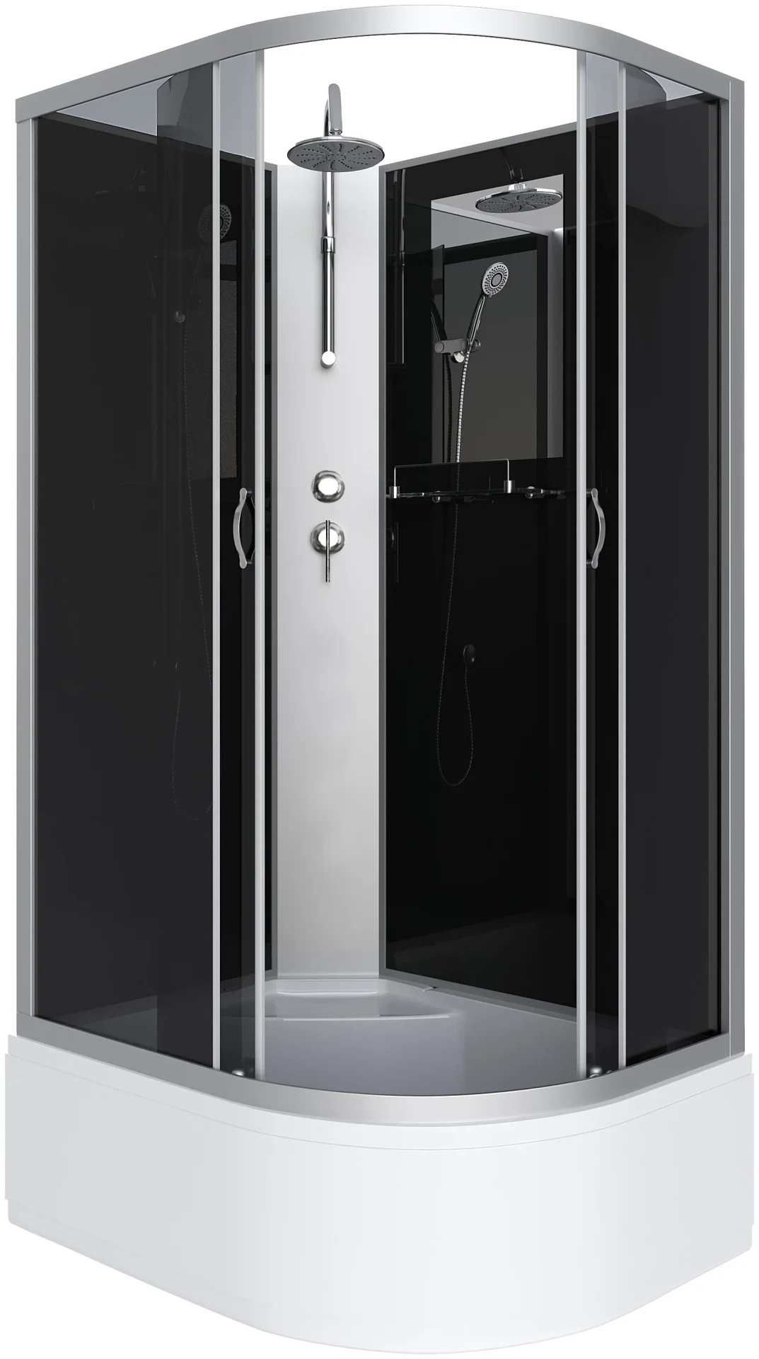 Кабина душевая Niagara NG-2510-14LBKT 120х80х210см белый