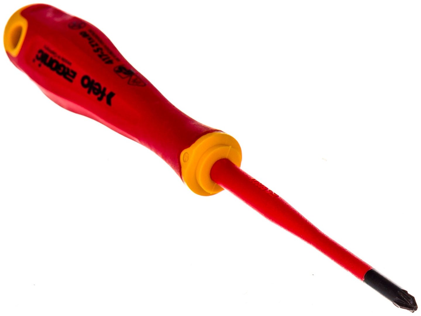 Felo отвертка диэлектрическая Ergonic 41729390 PZ2х100 мм, 1 шт.