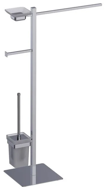 Стойка в ванную комнату Timo Selene 10085/00 50.3х22х85.2см хром купить,NaN