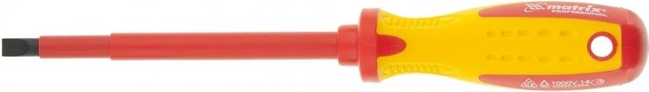 Matrix отвертка диэлектрическая Insulated SL6.5х150 мм