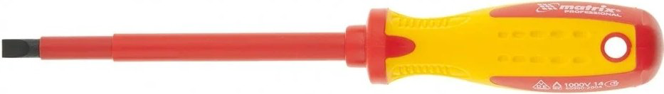 Matrix отвертка диэлектрическая Insulated SL6.5х150 мм