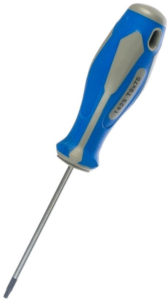 KING TONY отвертка с магнитным наконечником TORX Т9 14230903, 1 шт. купить,0