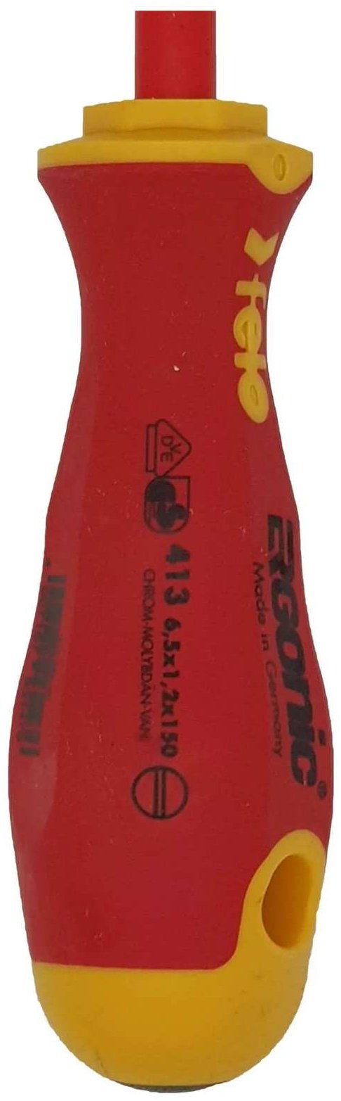 Felo отвертка 41306590 SL6.5х150 мм купить,0