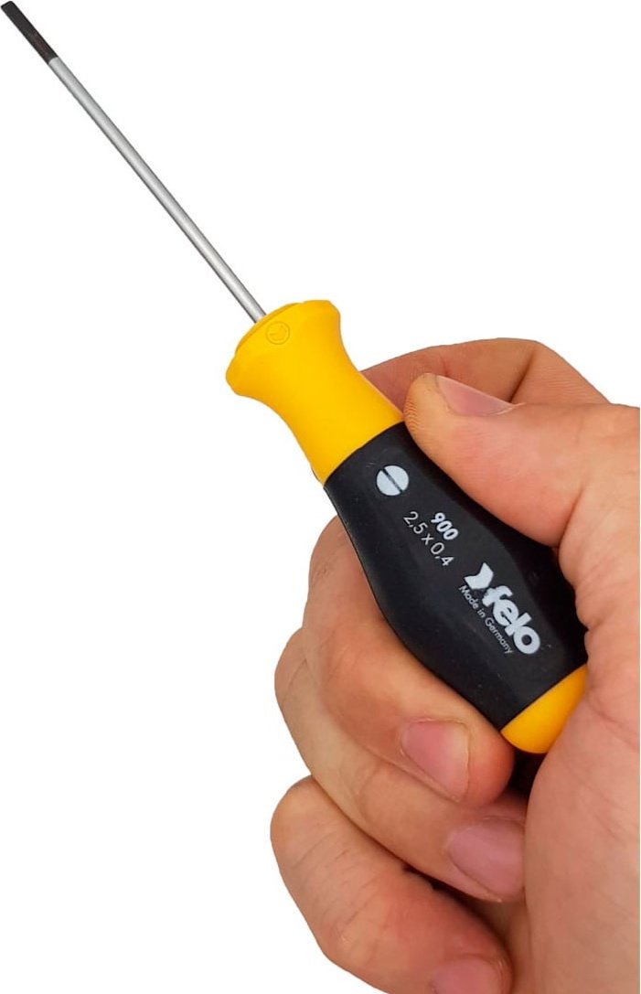 Felo отвертка 90002210 SL2.5х75 мм, 1 шт. купить,0