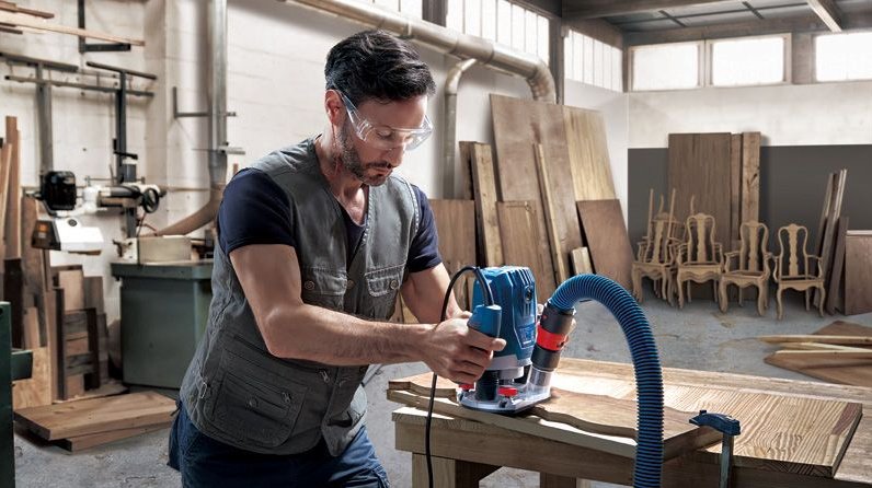 Вертикальная фрезерная машина Bosch Professional GOF 130, 06016B7000 купить,0