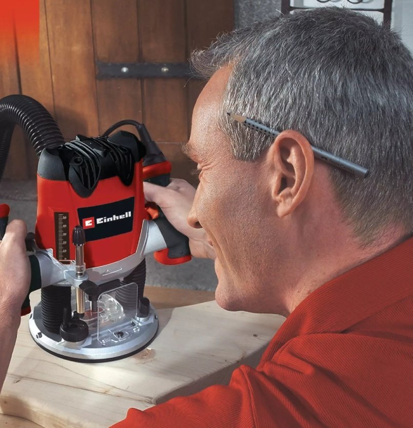 Фрезер вертикальный Einhell TE-RO 1255 E 4350490 купить,0