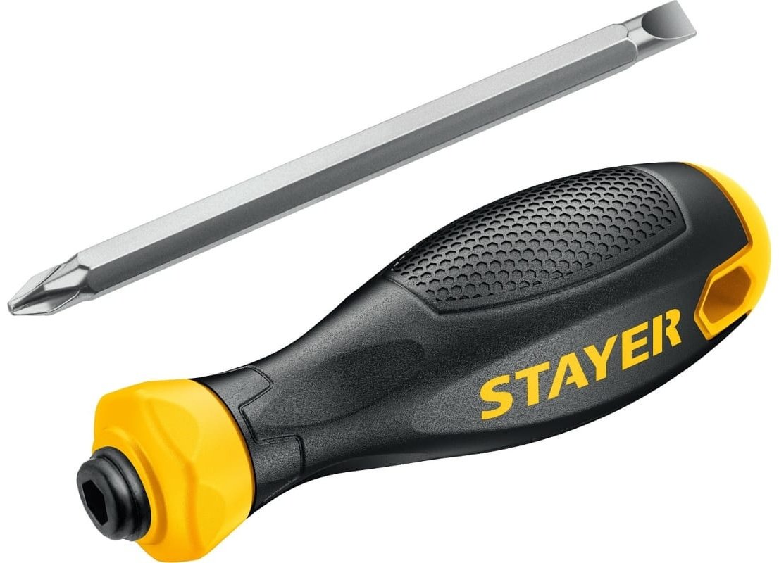 STAYER отвертка 2512_z02 PH2 купить,0