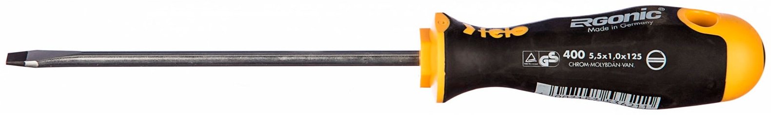Felo шлицевая плоская Ergonic 5.5х1х125мм 40055410