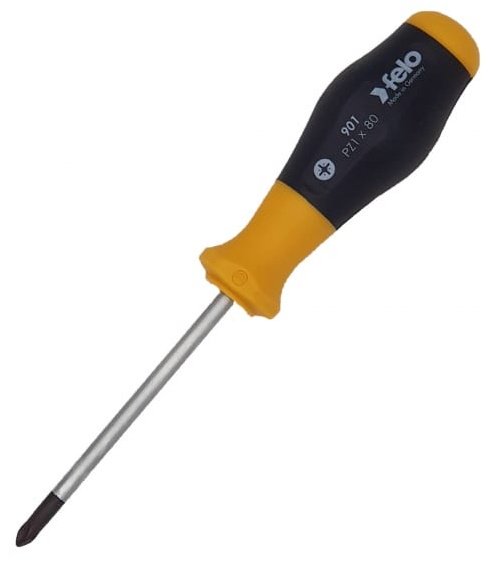 Felo отвертка крестовая PZ1X80 90110210, 1 шт.