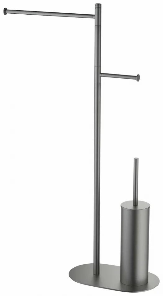 Стойка в ванную комнату Timo Saona 13085/18 52.8х18х85см черное золото купить,NaN