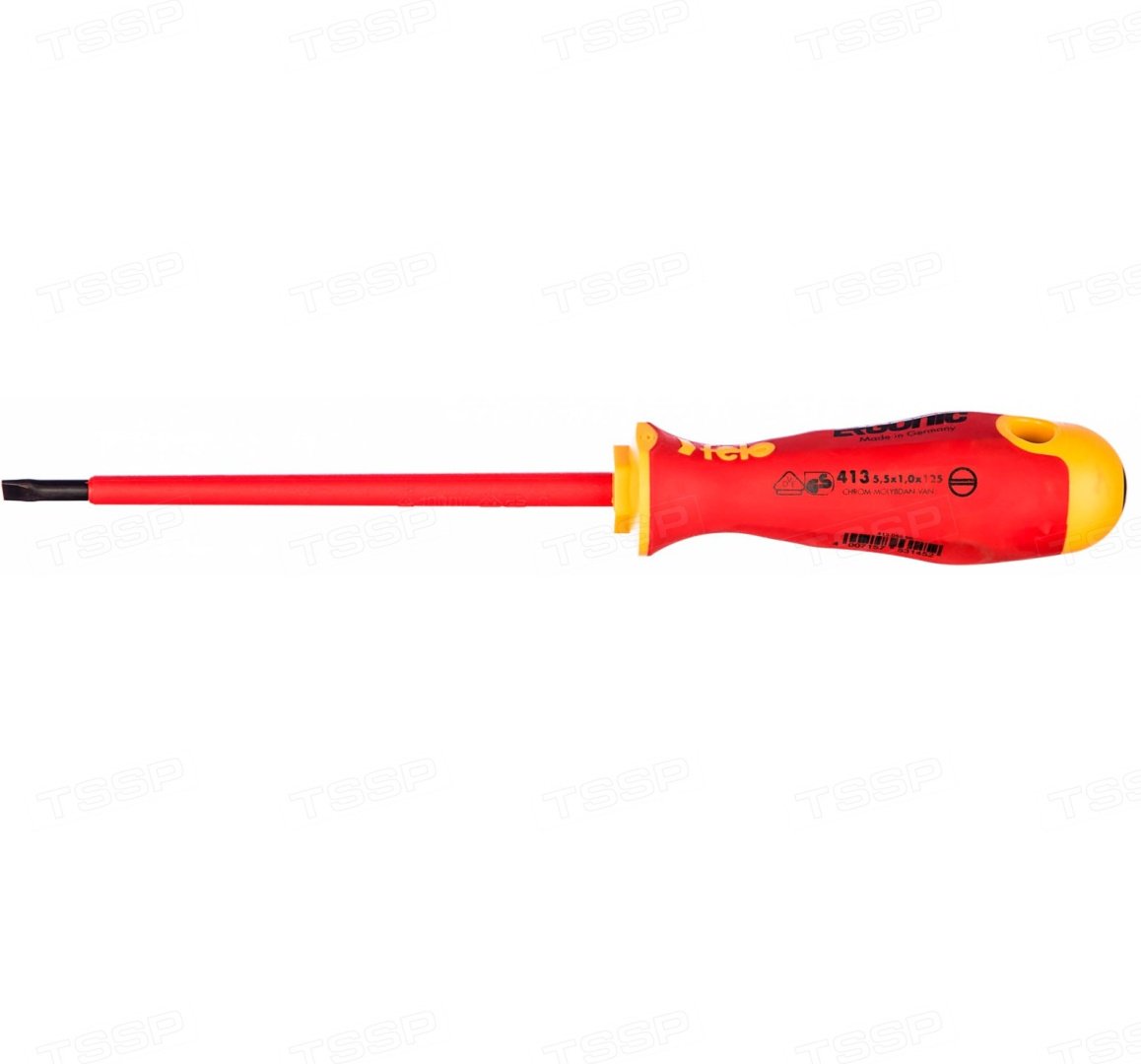 Felo Диэлектрическая плоская шлицевая 5.5x1.0x125 Ergonic