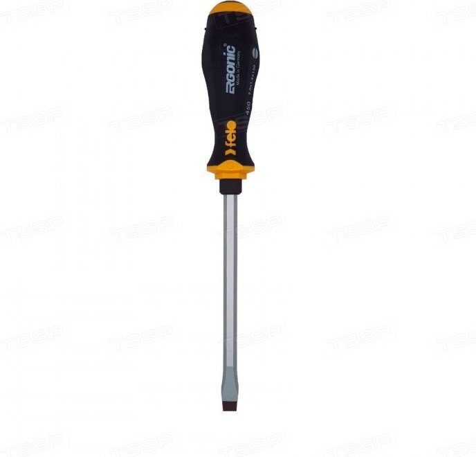 Felo плоская шлицевая ударная Ergonic 9.0х1.6х150 45009040