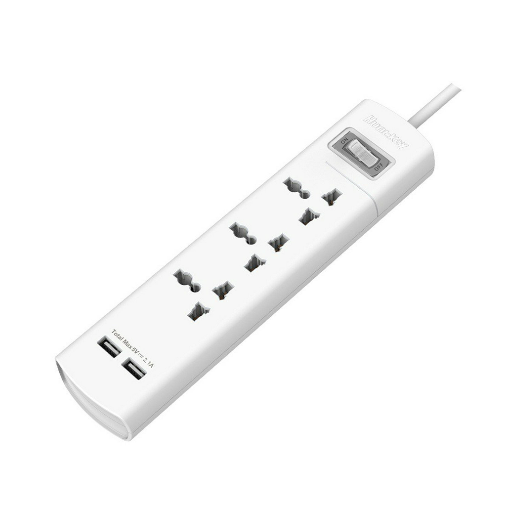 Сетевой фильтр Huntkey SZM307 1.5м белый
