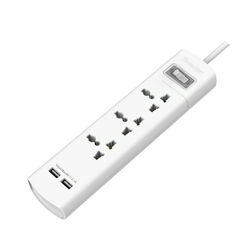 Сетевой фильтр Huntkey SZM307 1.5м белый