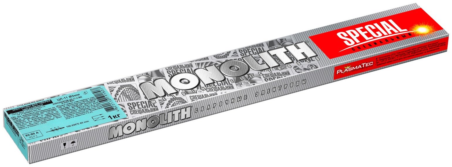 Сварочный электрод MONOLITH ЦЛ-11, для ручной дуговой сварки