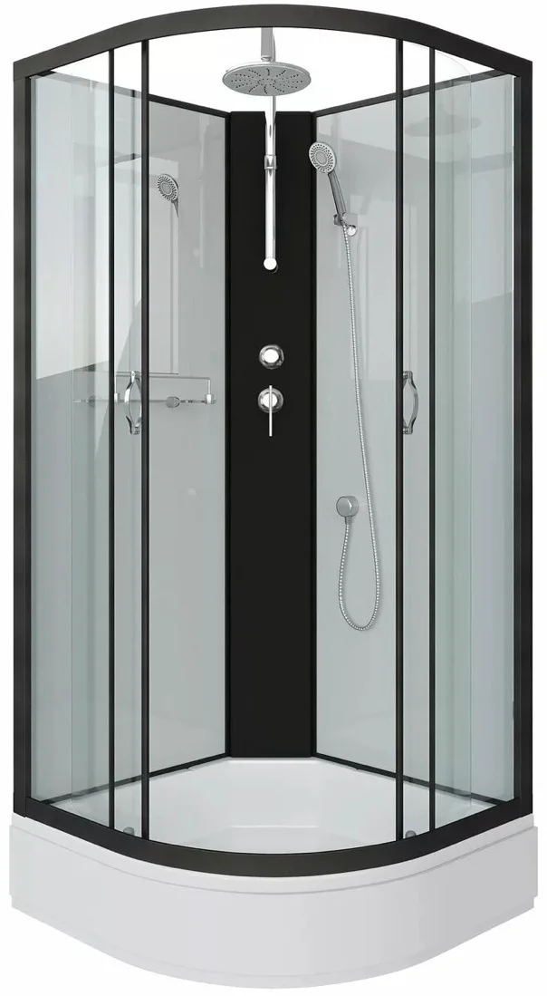 Кабина душевая Niagara NG-6701-14BKT 90х90х210см белый
