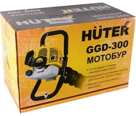 Мотобур Huter GGD-300 70/13/22 купить,NaN