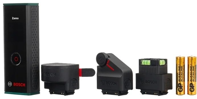Лазерный дальномер Bosch Zamo III Set 0603672701, дальность до 20 м купить,NaN