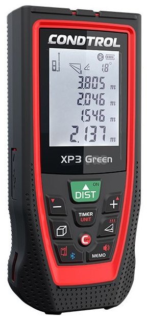 Лазерный дальномер Condtrol XP3 GREEN 1-4-107, дальность до 118 м