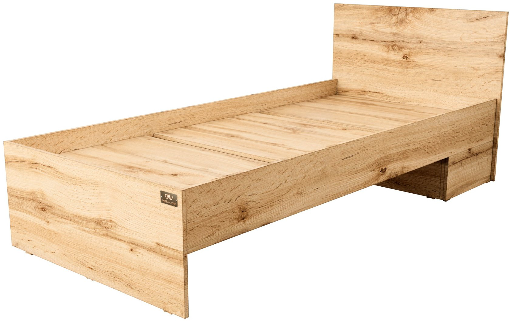 Кровать Мебель Азии Гармони 90x200см светло-коричневая купить,NaN