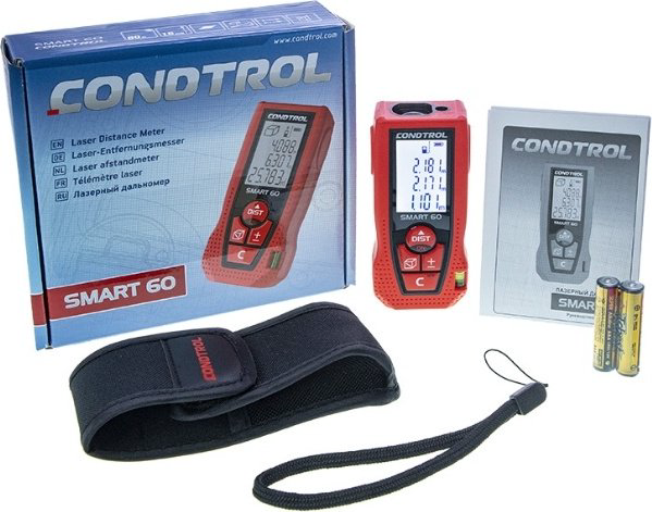 Лазерный дальномер Condtrol Smart 60, дальность до 60 м купить,23750