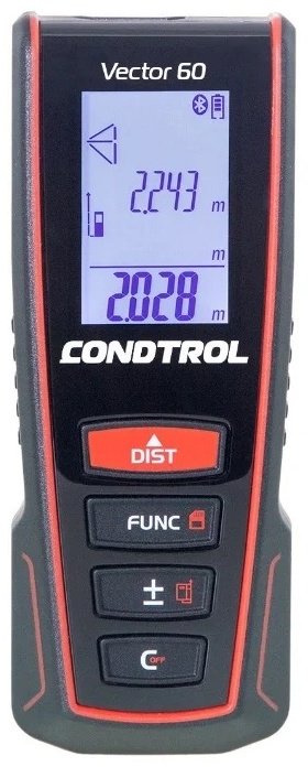 Лазерный дальномер Condtrol Vector 60, дальность до 60 м купить,NaN