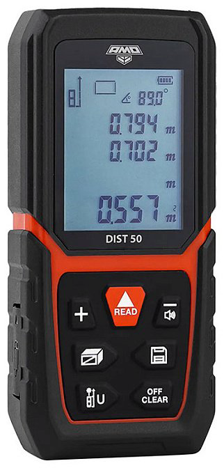 Лазерный дальномер AMO AMO DIST 50, дальность до 50 м купить,26250